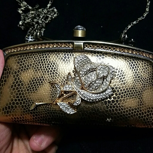 Small iris lane rose purse - Picture 2 of 5